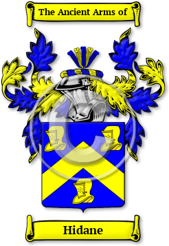 Hidane Family Crest Download (jpg) Legacy Series - 150 DPI