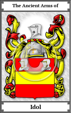 Idol Family Crest Download (JPG) Book Plated - 600 DPI