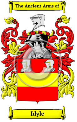 Idyle Family Crest/Coat of Arms
