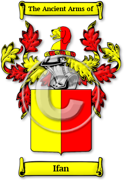 Ifan Family Crest Download (jpg) Legacy Series - 150 DPI
