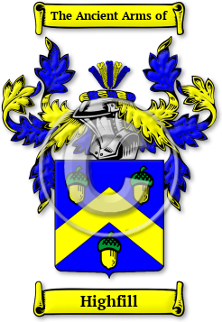 Highfill Family Crest Download (JPG) Legacy Series - 600 DPI
