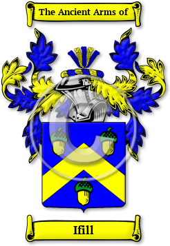 Ifill Family Crest Download (jpg) Legacy Series - 150 DPI