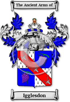 Igglesdon Family Crest Download (jpg) Legacy Series - 150 DPI