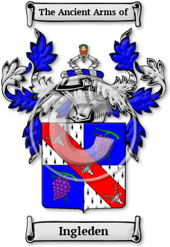 Ingleden Family Crest Download (JPG) Legacy Series - 300 DPI