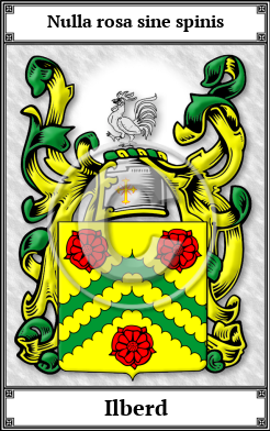 Ilberd Family Crest Download (JPG)  Book Plated - 150 DPI