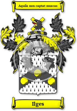 Ilges Family Crest Download (jpg) Legacy Series - 150 DPI