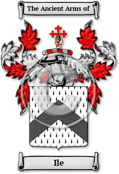 Ile Family Crest Download (jpg) Legacy Series - 150 DPI