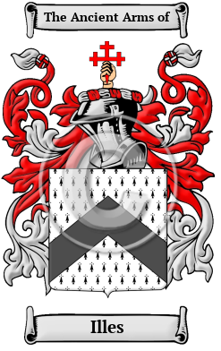 Illes Family Crest/Coat of Arms