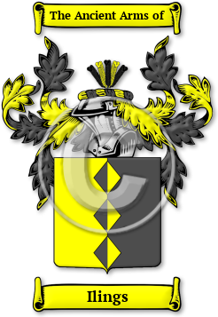 Ilings Family Crest Download (JPG) Legacy Series - 600 DPI