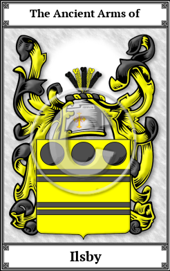 Ilsby Family Crest Download (JPG)  Book Plated - 150 DPI