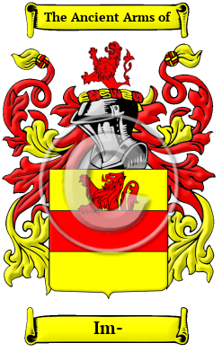 Im- Family Crest Download (JPG) Heritage Series - 300 DPI