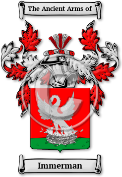 Immerman Family Crest Download (jpg) Legacy Series - 150 DPI