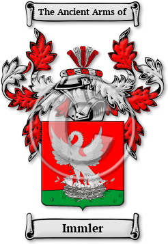 Immler Family Crest Download (jpg) Legacy Series - 150 DPI