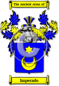 Imperado Family Crest Download (jpg) Legacy Series - 150 DPI