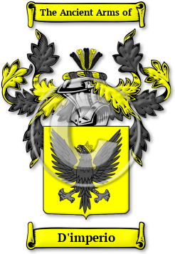 D'imperio Family Crest Download (jpg) Legacy Series - 150 DPI