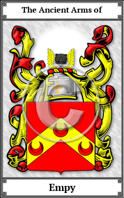 Empy Family Crest Download (JPG)  Book Plated - 150 DPI