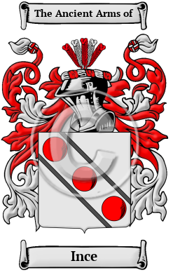 Ince Family Crest Download (JPG) Heritage Series - 600 DPI