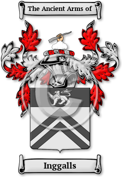 Inggalls Family Crest Download (jpg) Legacy Series - 150 DPI
