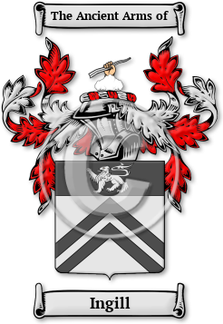 Ingill Family Crest Download (JPG) Legacy Series - 600 DPI