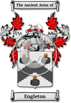 Engleton Family Crest Download (jpg) Legacy Series - 150 DPI