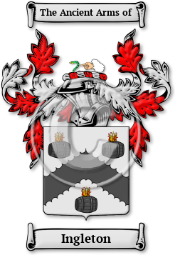 Ingleton Family Crest Download (jpg) Legacy Series - 150 DPI