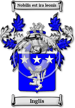 Inglis Family Crest Download (jpg) Legacy Series - 150 DPI