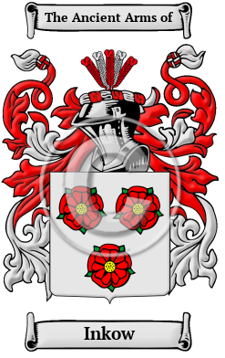 Inkow Family Crest/Coat of Arms