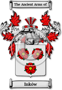 Inków Family Crest Download (JPG) Legacy Series - 600 DPI