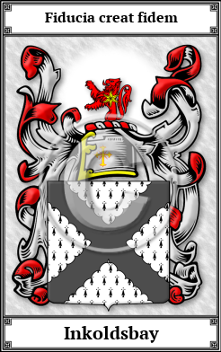 Inkoldsbay Family Crest Download (JPG)  Book Plated - 150 DPI