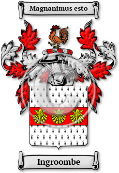 Ingroombe Family Crest Download (JPG) Legacy Series - 600 DPI