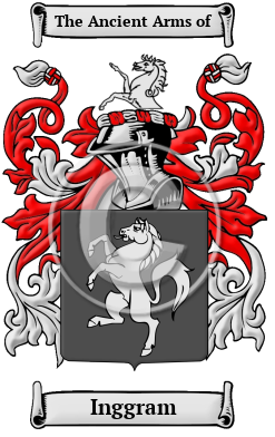 Inggram Family Crest/Coat of Arms