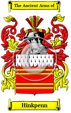 Hinkpenn Family Crest/Coat of Arms