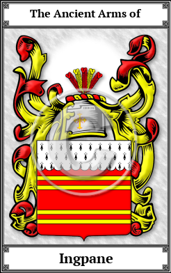 Ingpane Family Crest Download (JPG)  Book Plated - 150 DPI