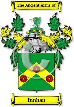 Innhan Family Crest Download (jpg) Legacy Series - 150 DPI