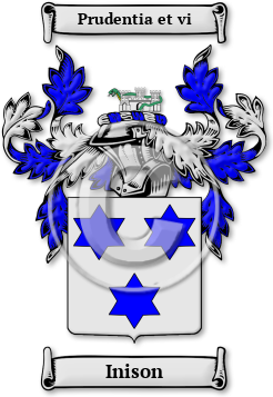 Inison Family Crest Download (jpg) Legacy Series - 150 DPI