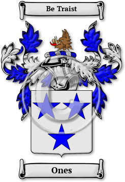Ones Family Crest Download (JPG) Legacy Series - 300 DPI