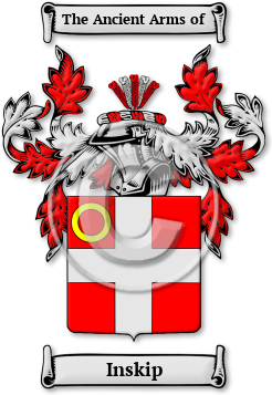 Inskip Family Crest Download (jpg) Legacy Series - 150 DPI