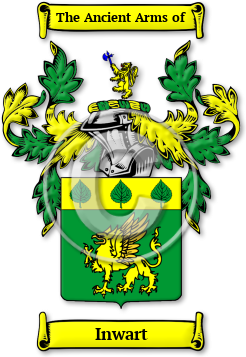 Inwart Family Crest Download (jpg) Legacy Series - 150 DPI