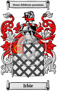 Irbie Family Crest/Coat of Arms