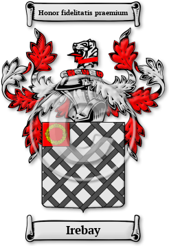 Irebay Family Crest Download (JPG) Legacy Series - 600 DPI