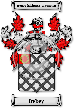 Irebey Family Crest Download (JPG) Legacy Series - 600 DPI