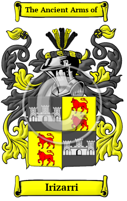 Irizarri Family Crest Download (JPG) Heritage Series - 600 DPI