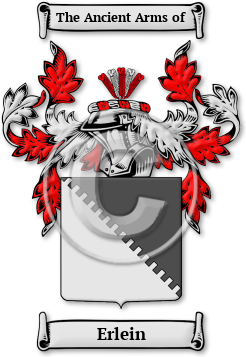 Erlein Family Crest Download (jpg) Legacy Series - 150 DPI