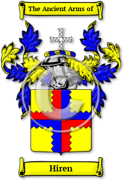 Hiren Family Crest Download (jpg) Legacy Series - 150 DPI