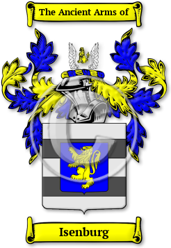 Isenburg Family Crest Download (JPG) Legacy Series - 600 DPI
