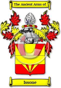 Issone Family Crest Download (jpg) Legacy Series - 150 DPI