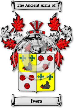 Ivers Family Crest Download (jpg) Legacy Series - 150 DPI