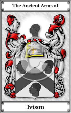 Ivison Family Crest Download (JPG)  Book Plated - 150 DPI