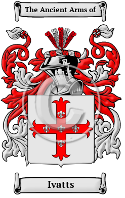 Ivatts Family Crest/Coat of Arms