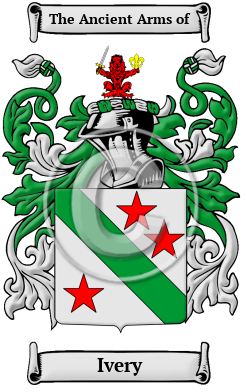 Ivery Family Crest Download (JPG) Heritage Series - 600 DPI